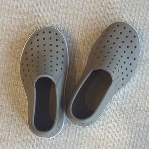 Kids Brown Taupe Native Slip On Shoes